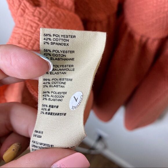 Free People Easy Street Mini Sundress Ruffle XS - Picture 9 of 9